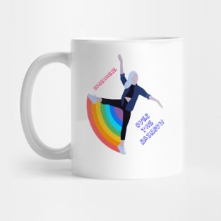 LGBT Pride Ally Gift "Somewhere over the rainbow" Mug